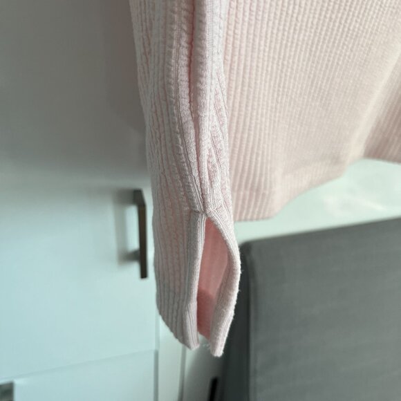 NEW RW&Co Baby Pink Long Sleeve Shirt - Picture 3 of 4